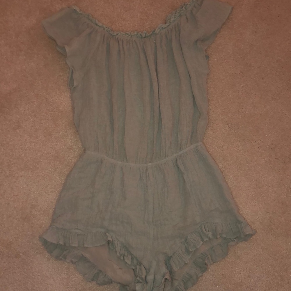 Light green romper